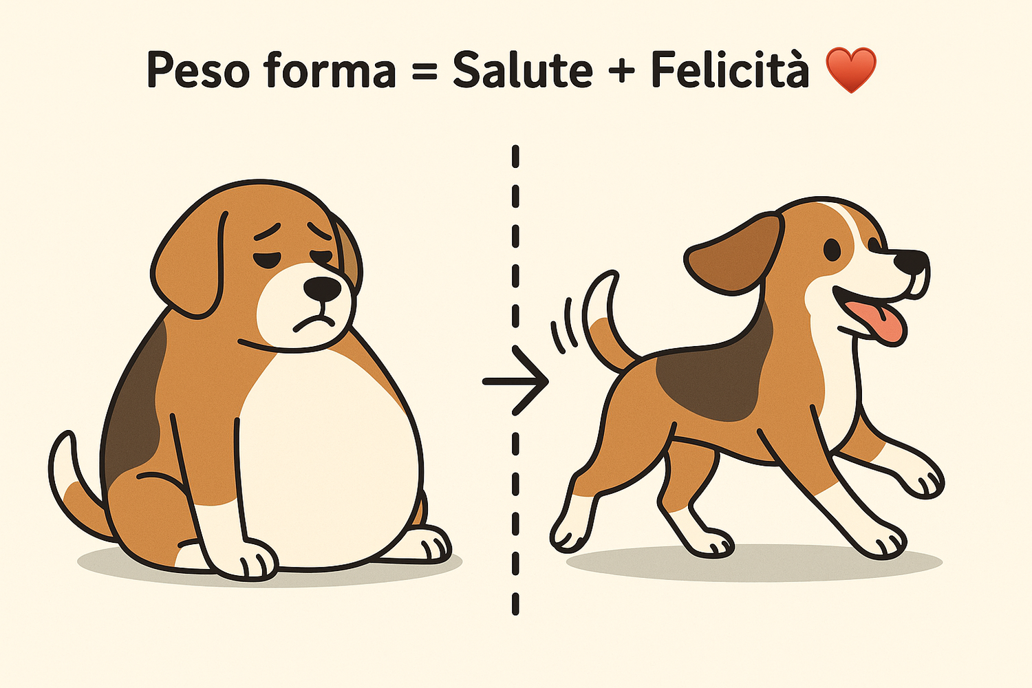 Come l'alimentazione influisce sul peso del tuo cane: la guida completa di Funny Dog 🐕