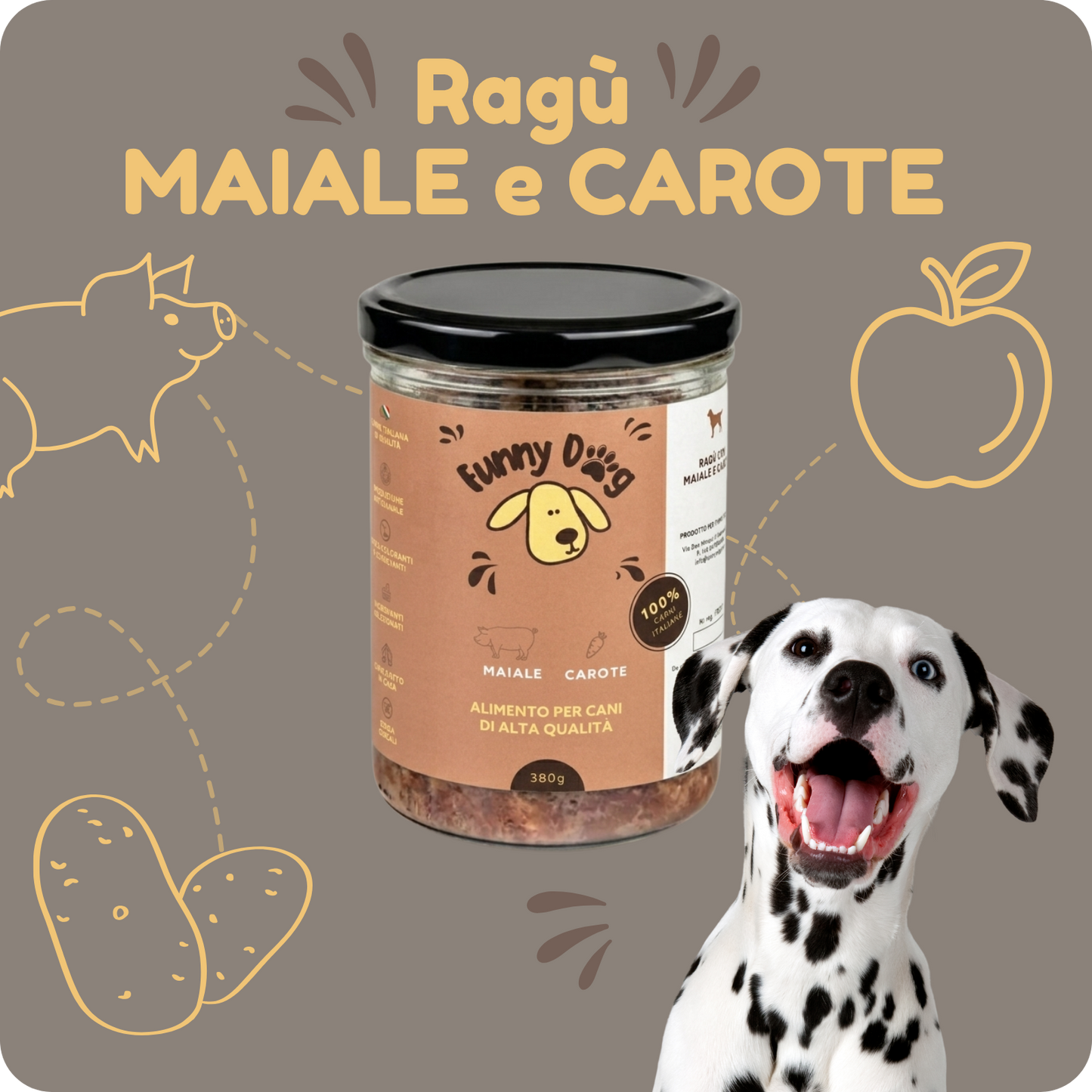 Ragù con Maiale e Carote