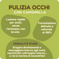 Spray PULIZIA OCCHI antisettico antimicrobico e antiprurito con Camomilla da 150 ml