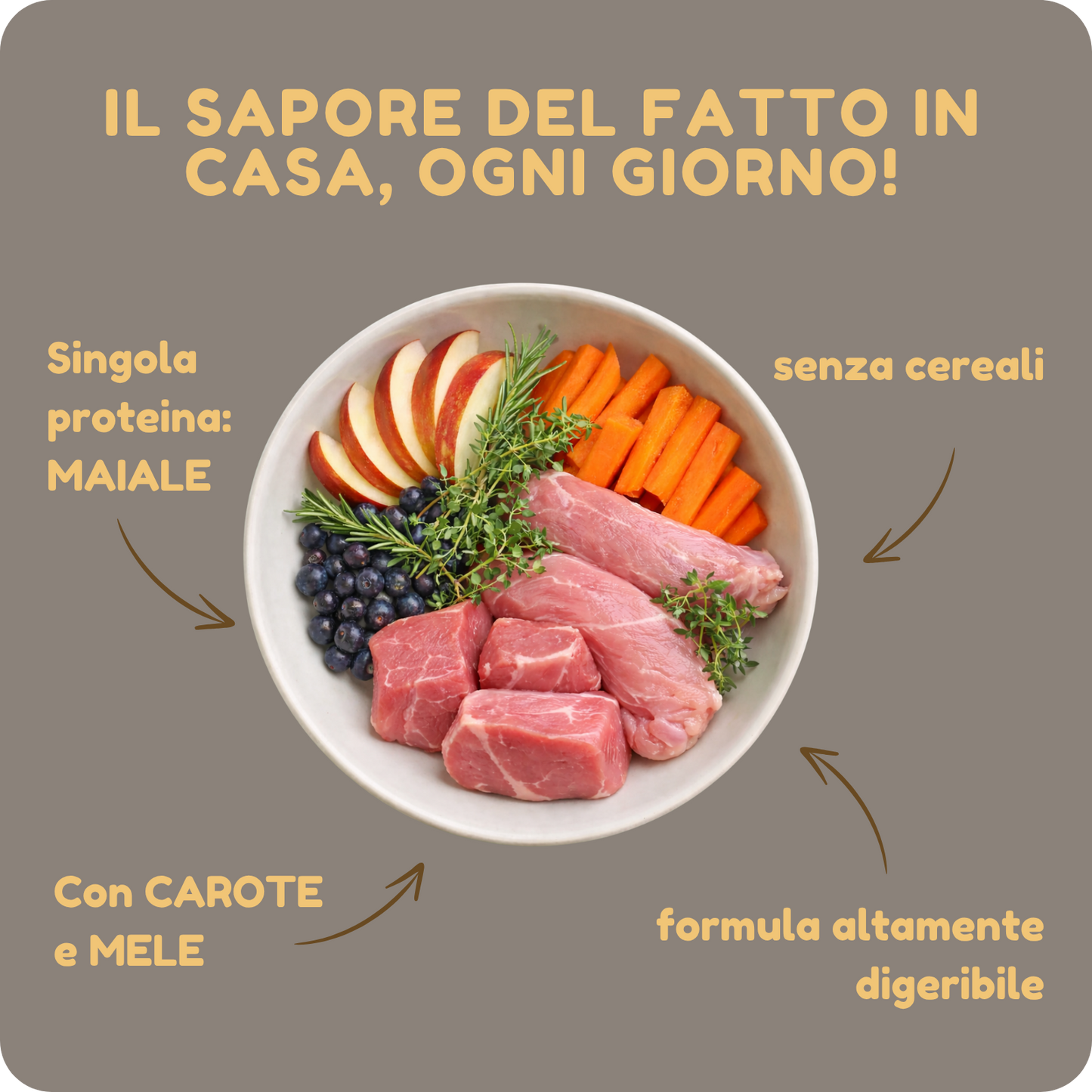 Ragù con Maiale e Carote