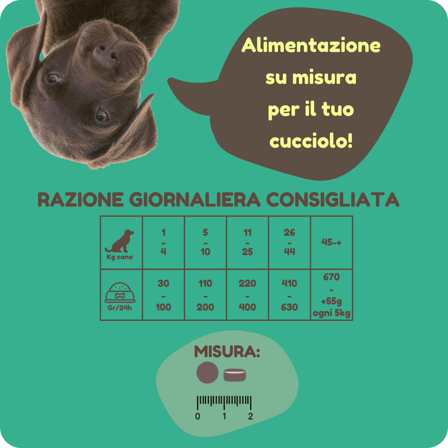 Crocchette MONOPROTEICHE con Maiale e Cereali Integrali per CUCCIOLI